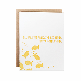 annoying kid mother's day card - RL7