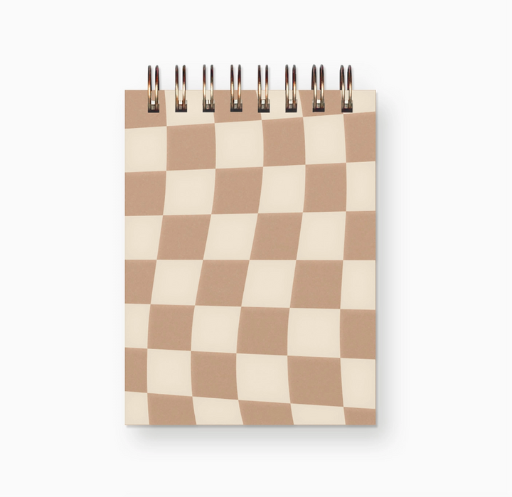 Checkerboard Mini Jotter Notebook