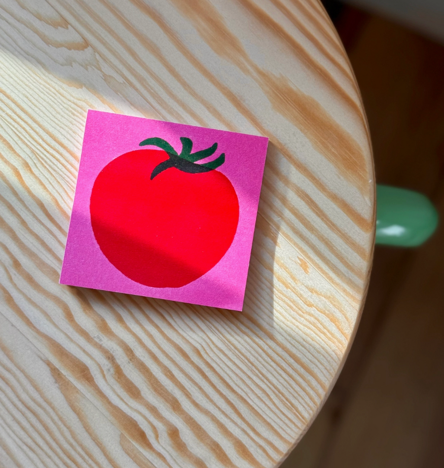 Tomato Sticky Notes