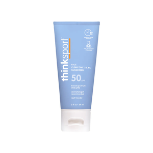 Think Sport Spf 50 Clear Zinc Active Face