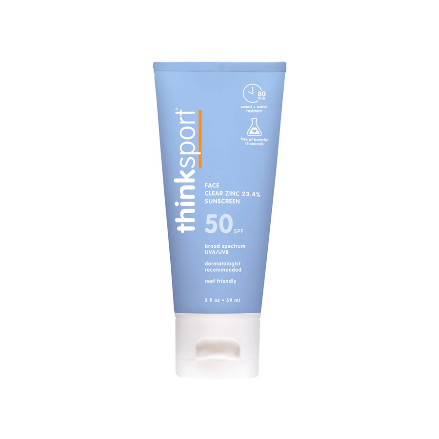 Think Sport Spf 50 Clear Zinc Active Face