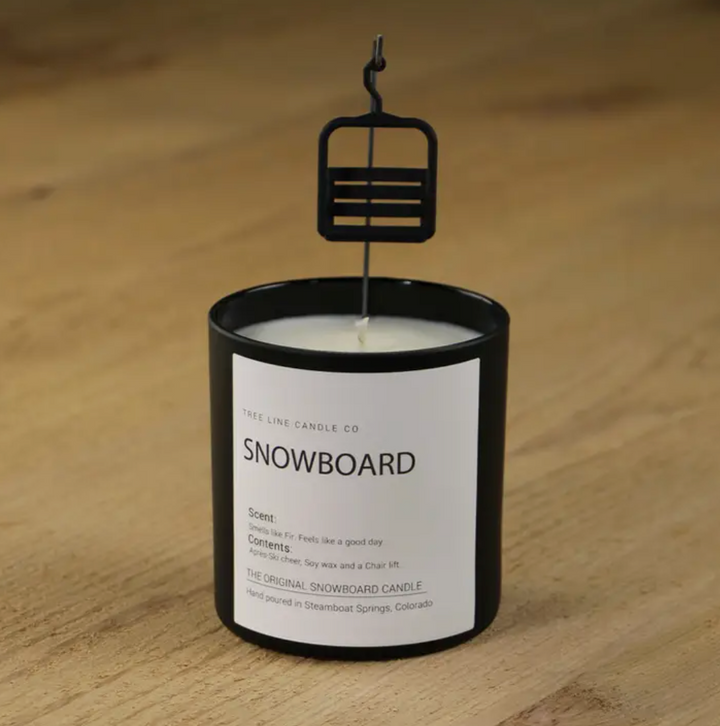 The Original Snowboard Candle