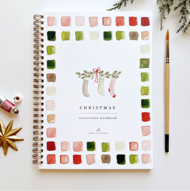 Watercolor Workbook - Christmas