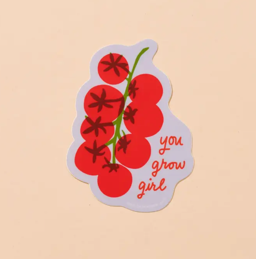 Grow (Tomato) Sticker