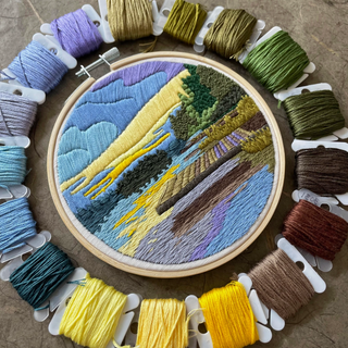 DIY Embroidery Kit 5" - Lakeside