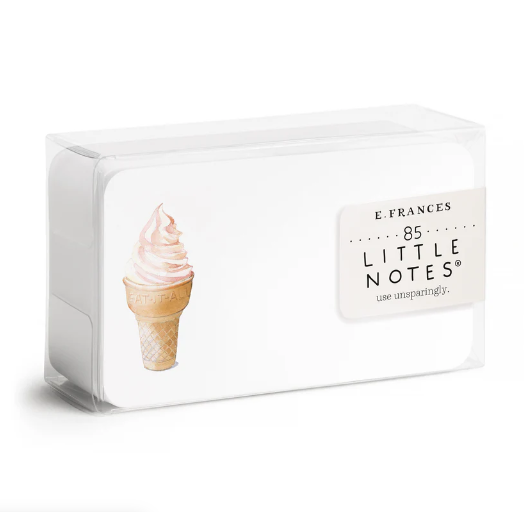 E Frances Little Notes - Ice Cream