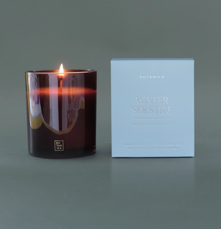 Winter Solstice Holiday Candle - 12oz