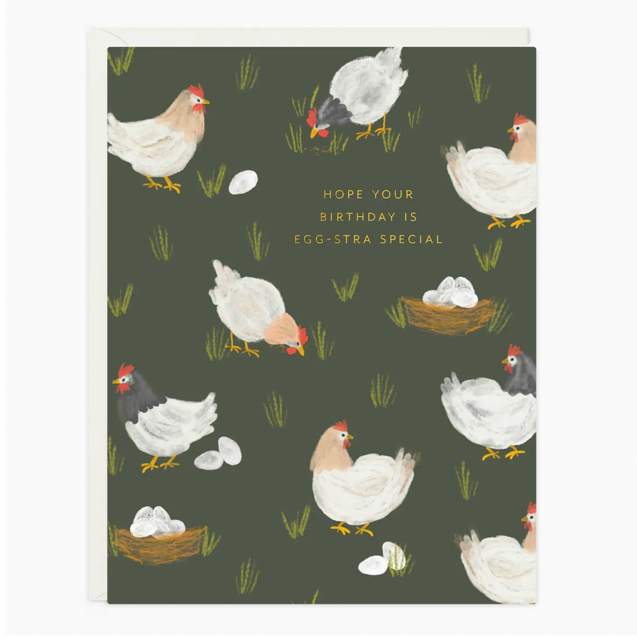 birthday hens card - RR5