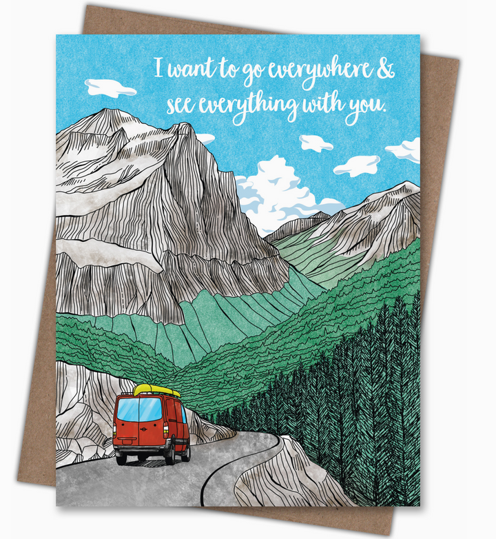 go everywhere with you card - WK1