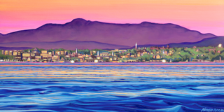 Natasha Bogar Burlington, Vermont Print 16x20