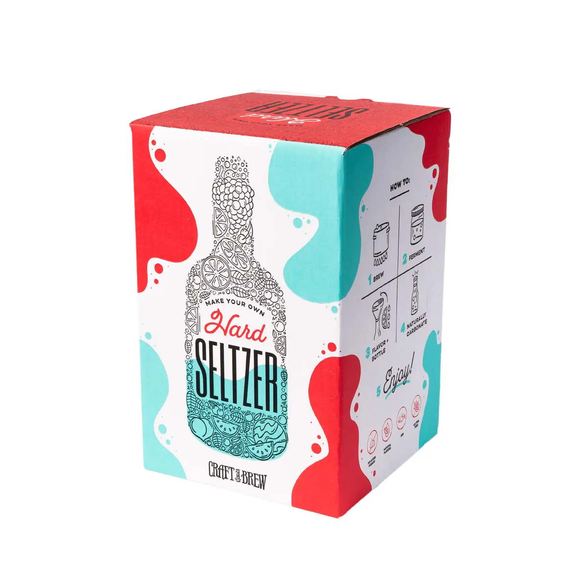 Watermelon Hard Seltzer Brewing Kit - Common Deer