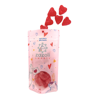 Sour Cherry Jelly Hearts