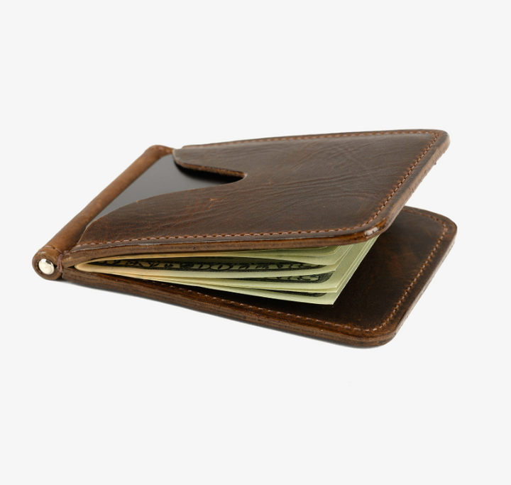 Spring ID Leather Wallet - Baldwin Oak