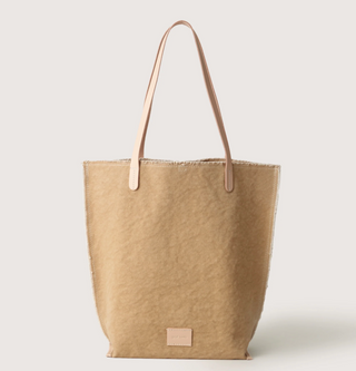 Hana Canvas Tote Bag - Sand