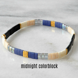 Stackable Stretch Tile Bracelet