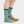 Load image into Gallery viewer, Darn Tough Women&#39;s Garden Crew Lightweight Lifestyle Sock - Aqua 1610
