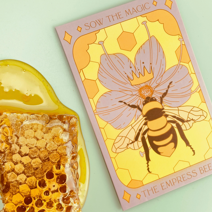 Tarot Seed Packet - The Empress Bee