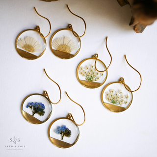 Horizon Earrings - Forgetmemnot