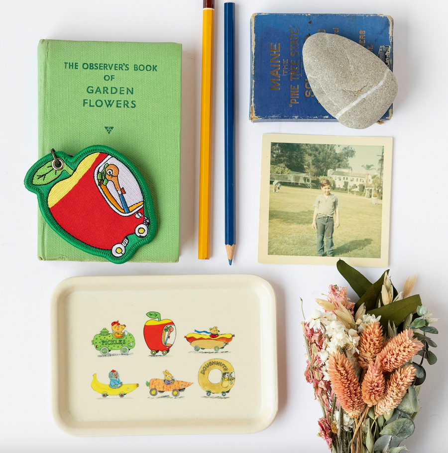 Vintage-Style Mini Trinket Tray - Richard Scarry Busy Town