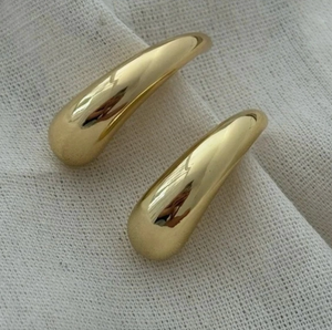 Virgule Earrings - 14k Gold Fill