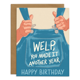 Welp, Happy Birthday Card