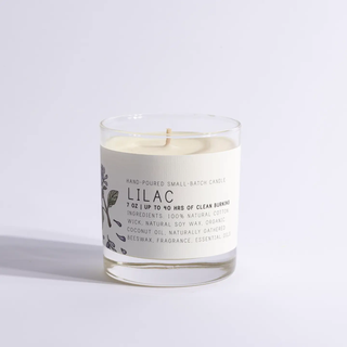 Glass Candle Lilac 7oz