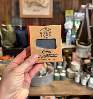 Vermont-Made Made Soap Bar - Onyx