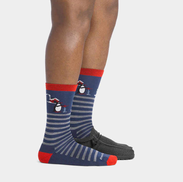 Darn Tough Men's Wild Life Socks - Polar Bear Lake 6096