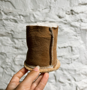 Sheepskin Shearling Can Koozie