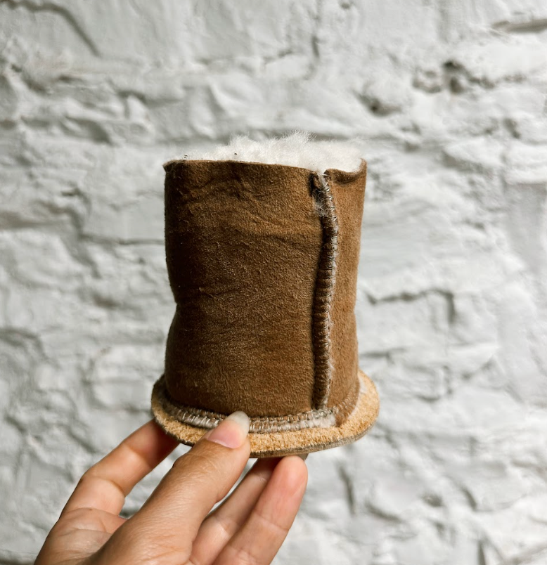 Sheepskin Shearling Can Koozie