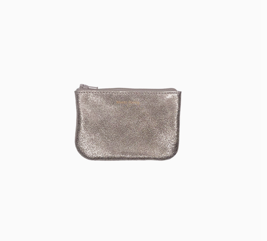 Leather Zero Waste Extra Small Zip Pouch