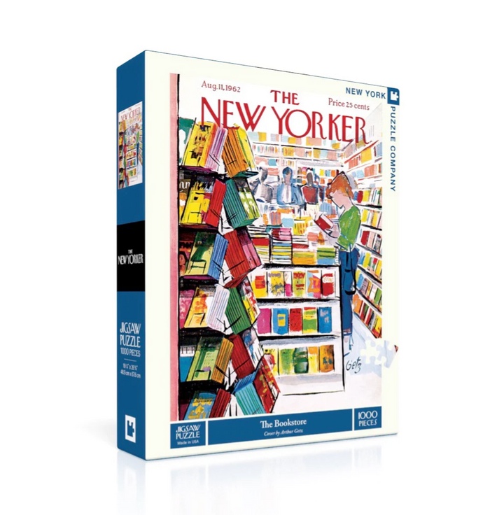 New Yorker Cover The Bookstore Puzzle - 1000 Piece
