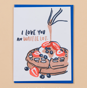 love waffle lot card - AH1