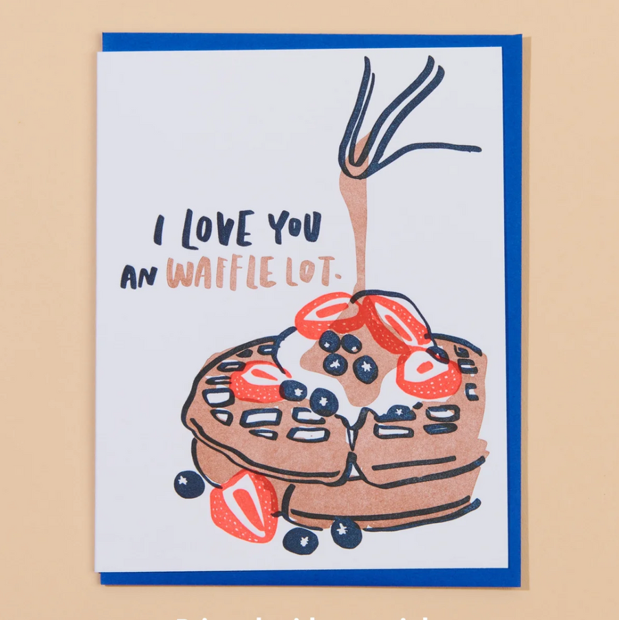 love waffle lot card - AH1