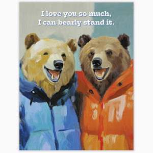 bear love card - WK4