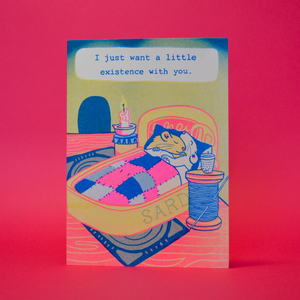 little existence cute mice card - FD1