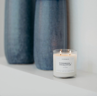 Evergreen + Eucalyptus Glass Tumbler Candle - 12.5oz