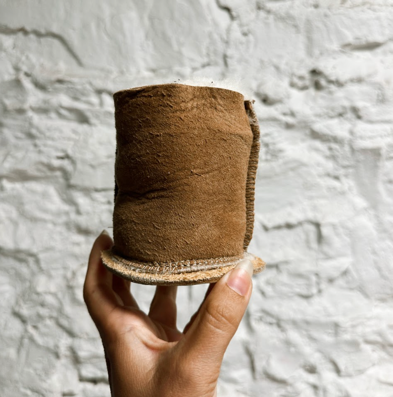 Sheepskin Shearling Can Koozie