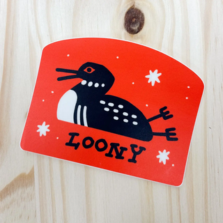 Loony Sticker