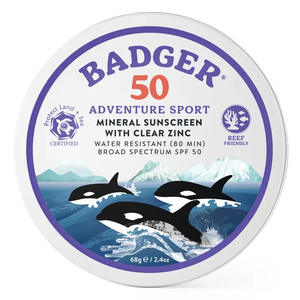 Badger Balm Adventure Mineral Sunscreen Tin SPF 50