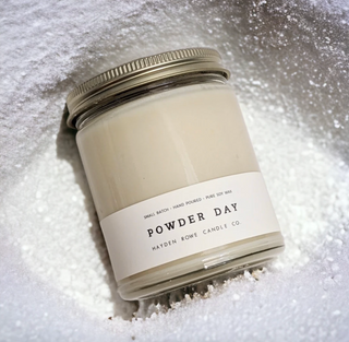 Powder Day Vermont-Made Candle - 7oz