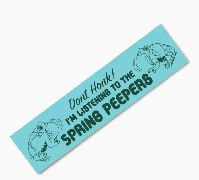 Spring Peepers Bumper Sticker