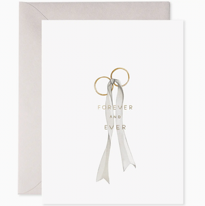 wedding rings card - EF4