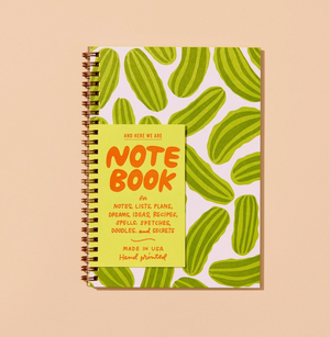 Pickles Letterpress Notebook