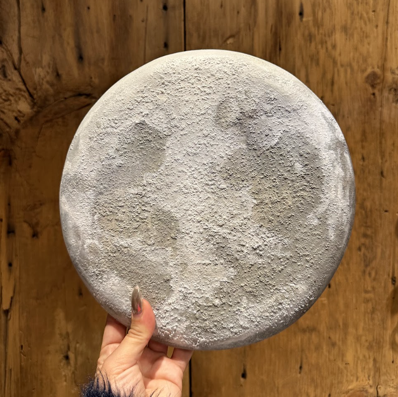 Vermont-Made Hand Painted Earth Pigment Moon