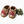 Load image into Gallery viewer, Mushroom On Chai Leather Baby Shoes
