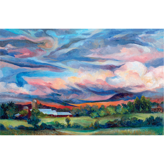 Laurel Waters Evening On Pond Road (PICK UP ONLY)