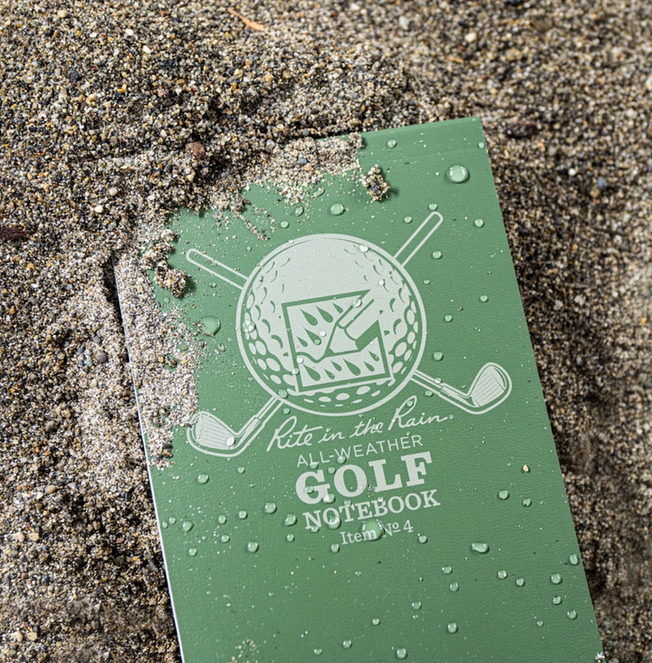 Waterproof Golf Notebook