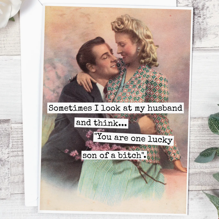 sometimes i look at my husband card - RR1