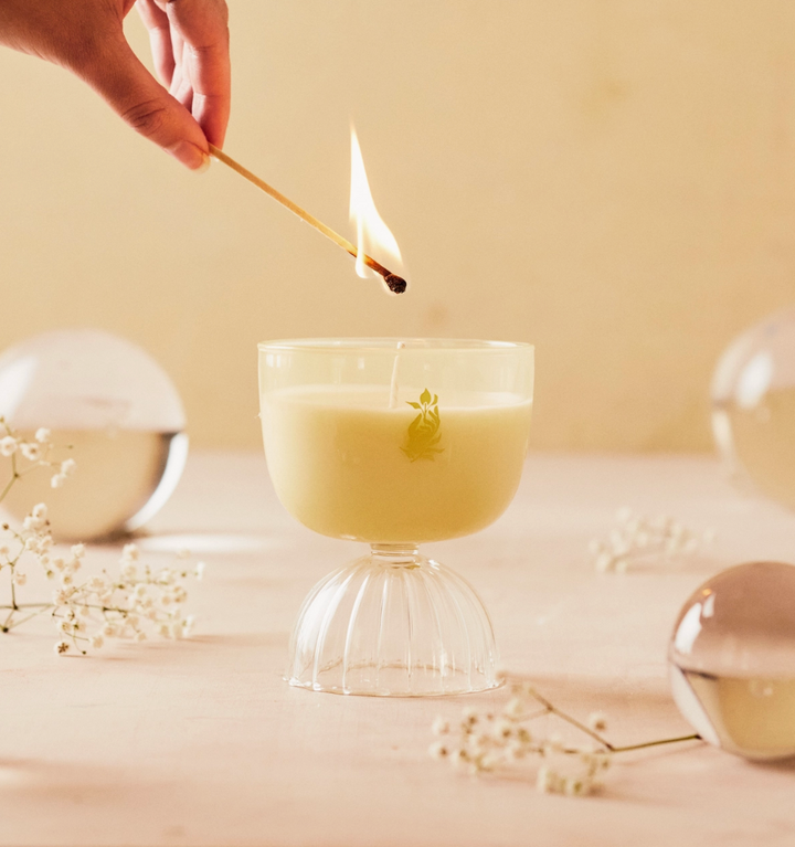 Champagne Coupe Candle - 7oz